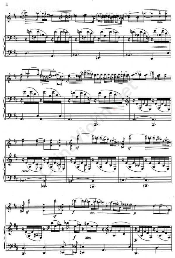 《夜曲》钢琴伴奏谱钢琴曲谱（图4）