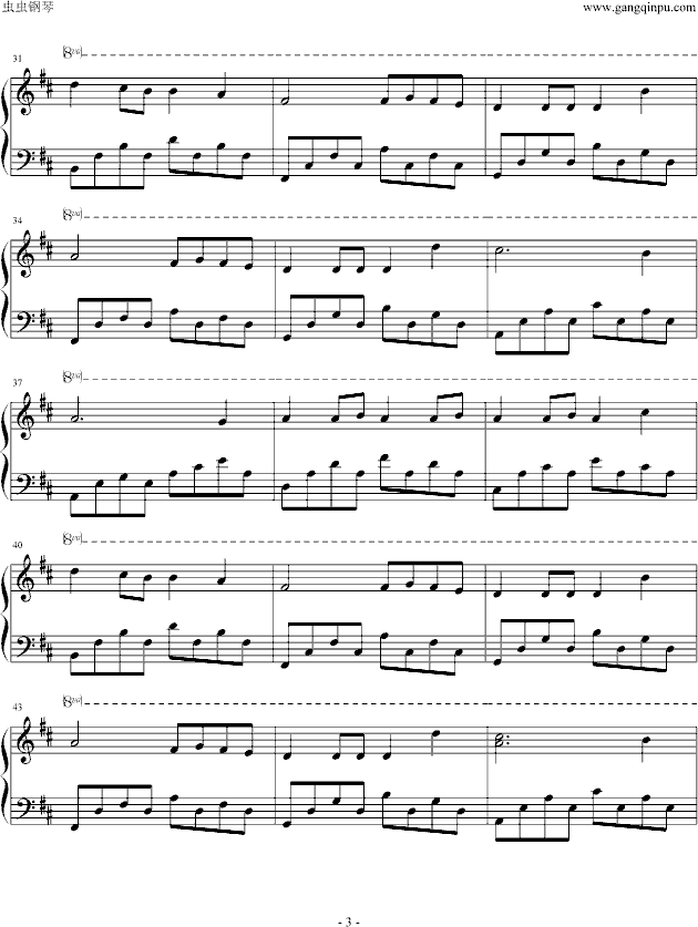 Valder Fields钢琴曲谱（图3）