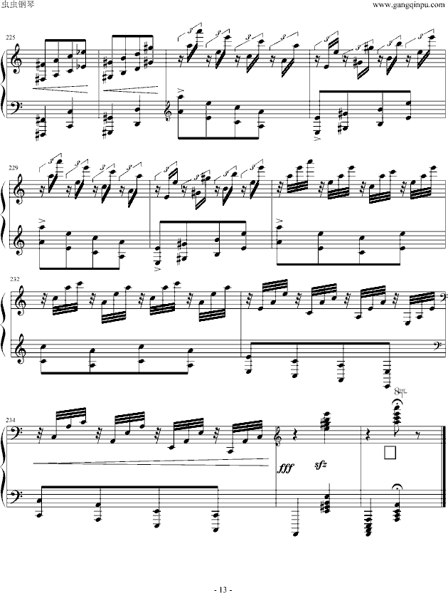 Pagrag钢琴曲谱（图13）
