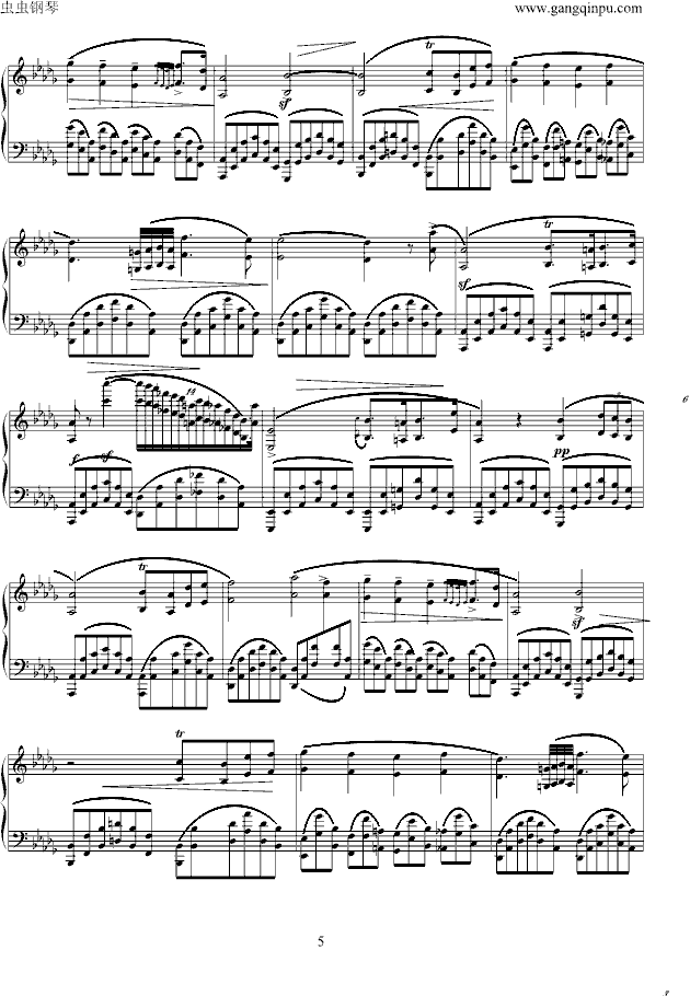 幻想即兴曲钢琴曲谱（图5）