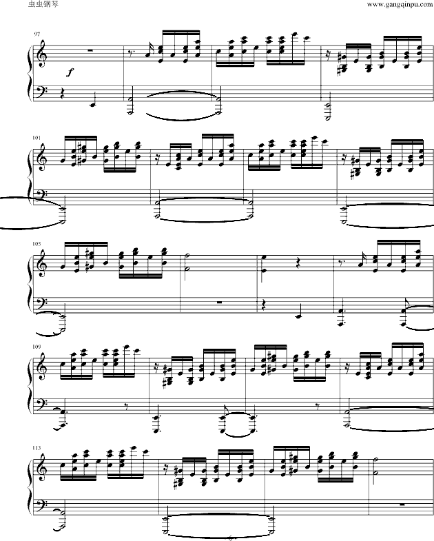 Pagrag钢琴曲谱（图6）