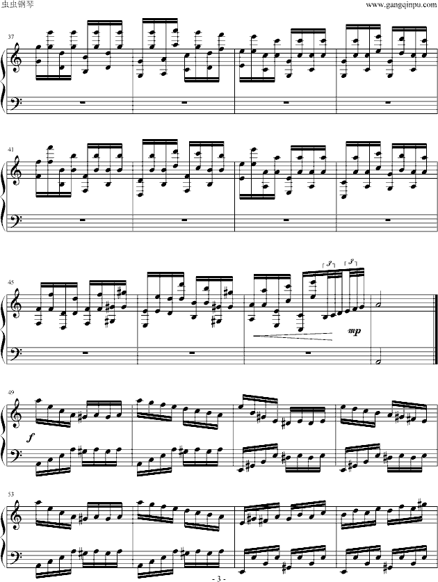 Pagrag钢琴曲谱（图3）