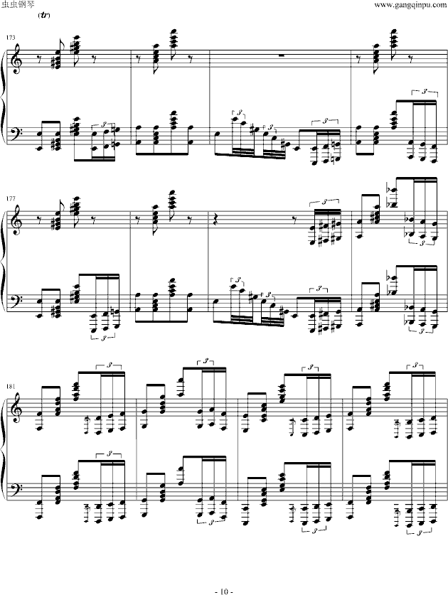Pagrag钢琴曲谱（图10）