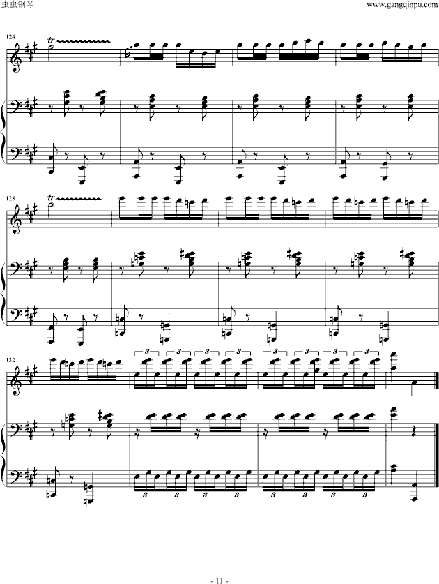卡门 木琴和钢琴钢琴曲谱（图11）
