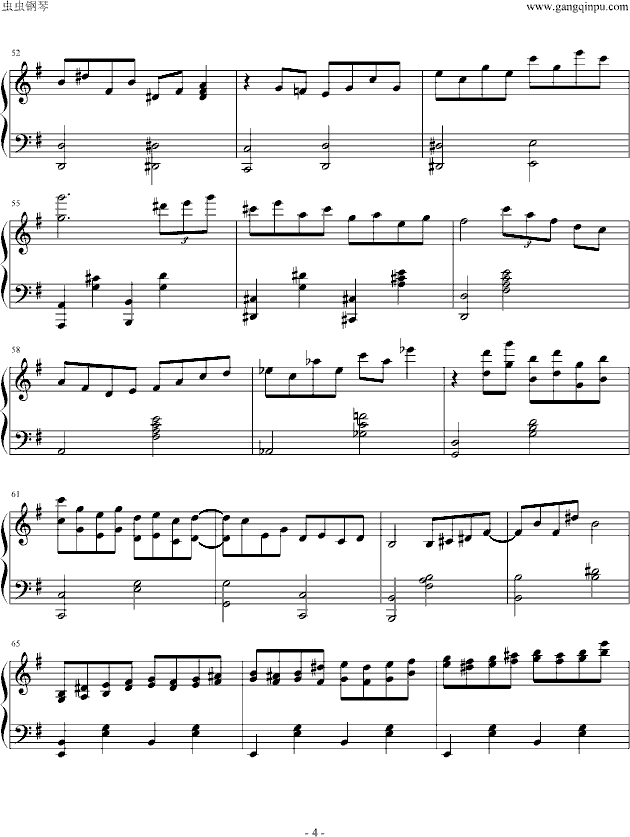 1900`s Madness #2 - 海上钢琴师钢琴曲谱（图4）