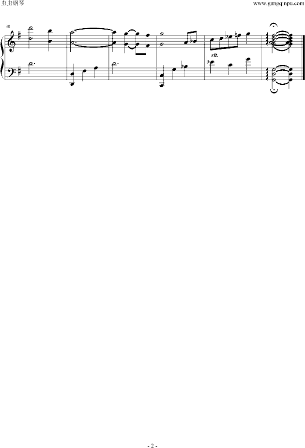 Kotonoha(piano version)钢琴曲谱（图2）