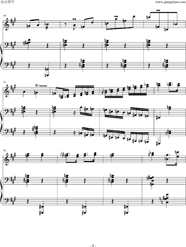 卡门 木琴和钢琴钢琴曲谱（图8）