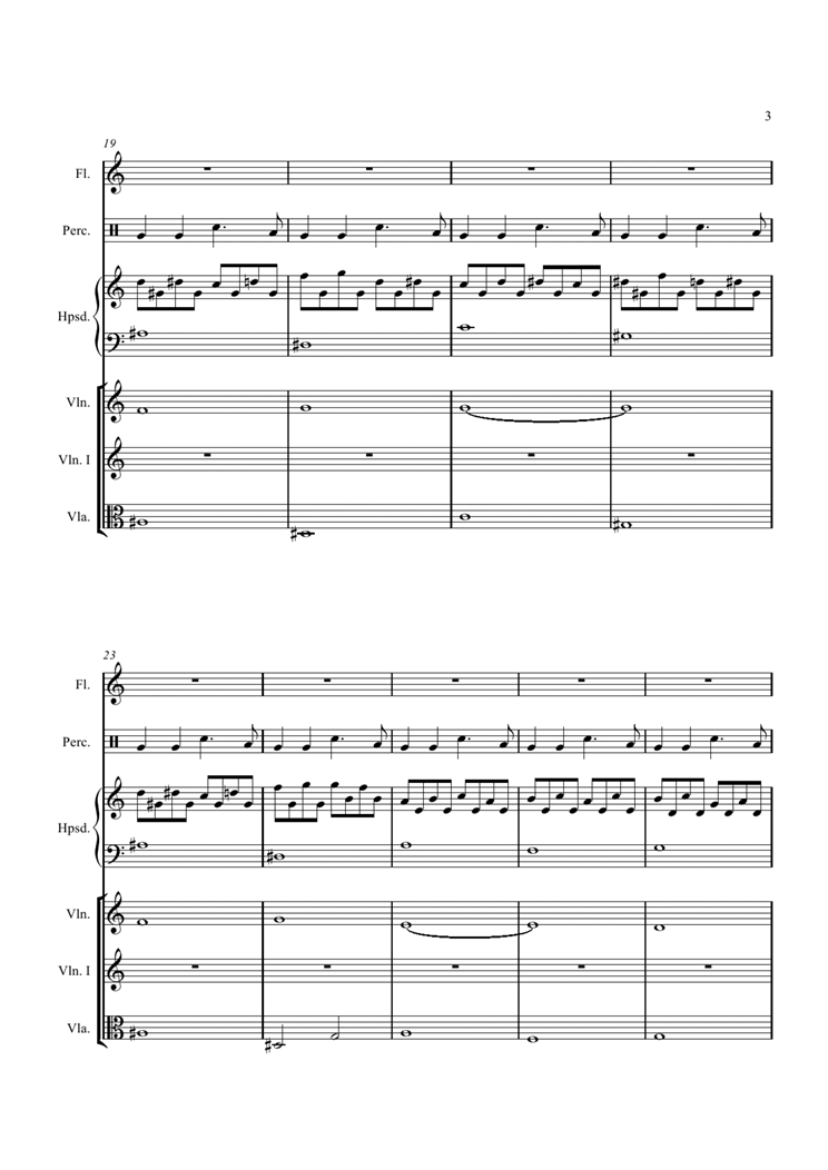 Bara no Jubai钢琴曲谱（图3）