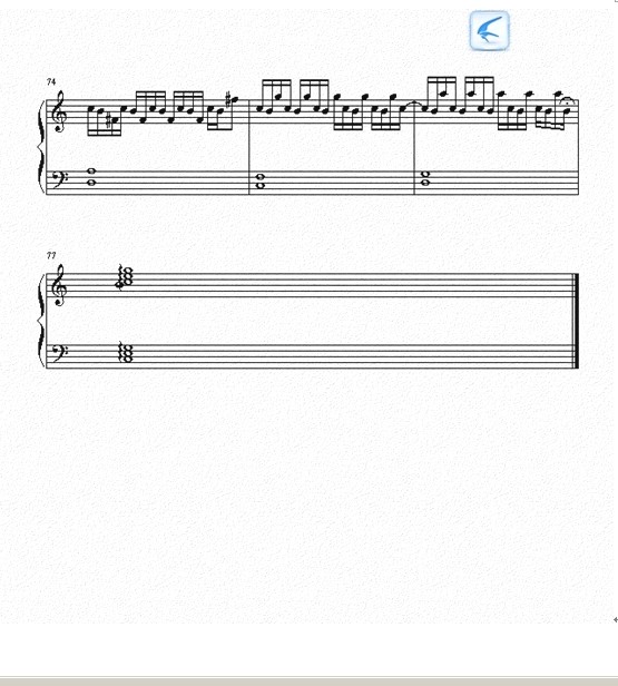 无与伦比的美丽钢琴曲谱（图7）