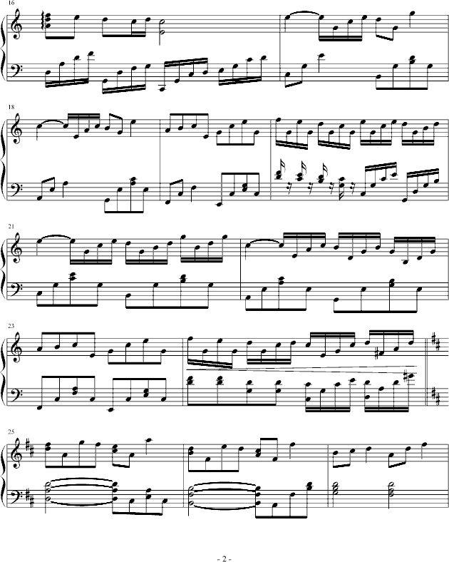 Fresh Breeze钢琴曲谱（图2）
