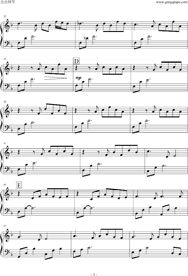 As Long As I Have Music钢琴曲谱（图3）