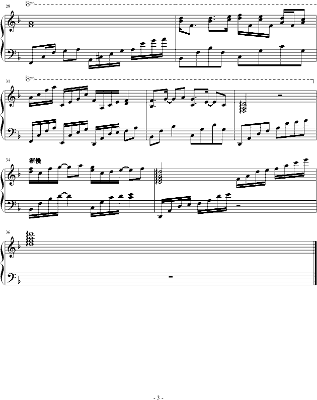 Comfort 2钢琴曲谱（图3）