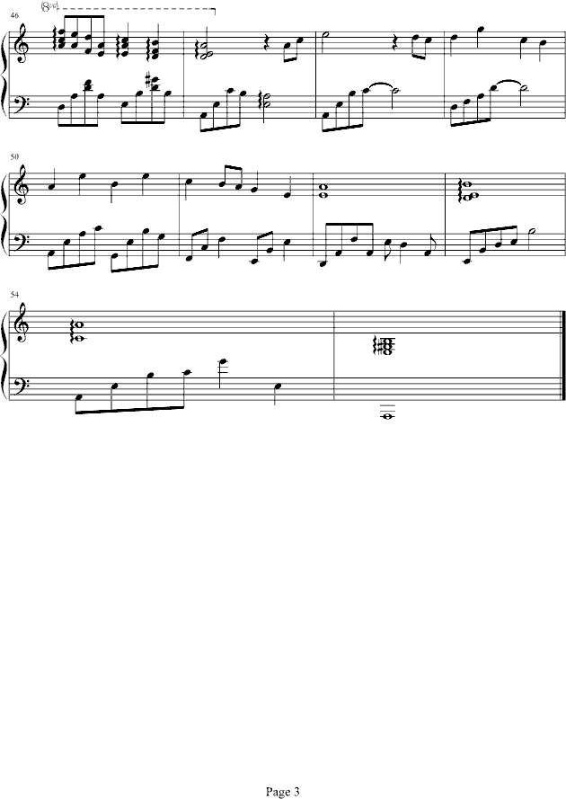 风·尽钢琴曲谱（图3）
