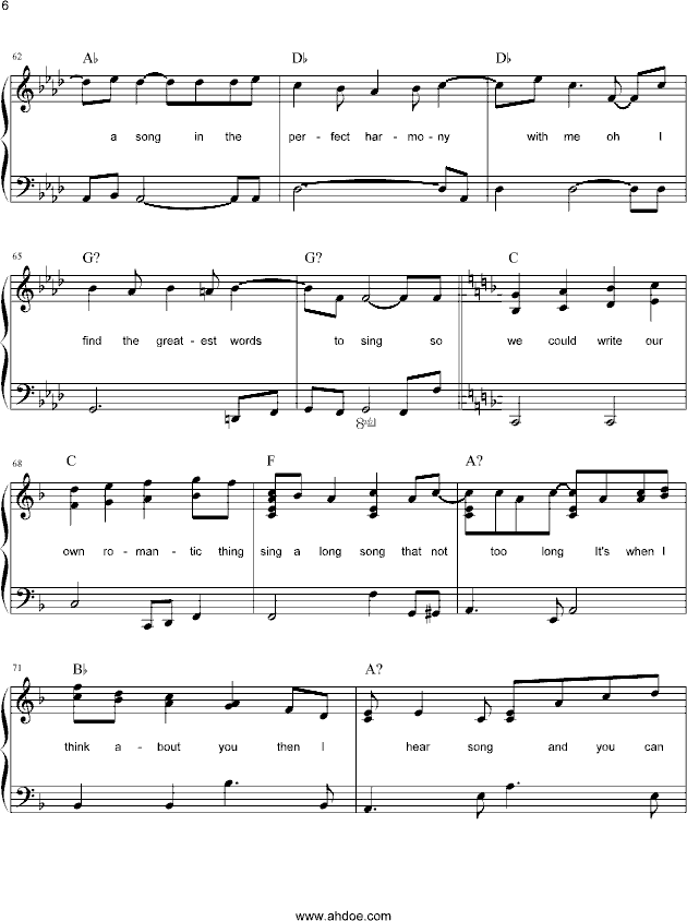 Singalongsong钢琴曲谱（图5）