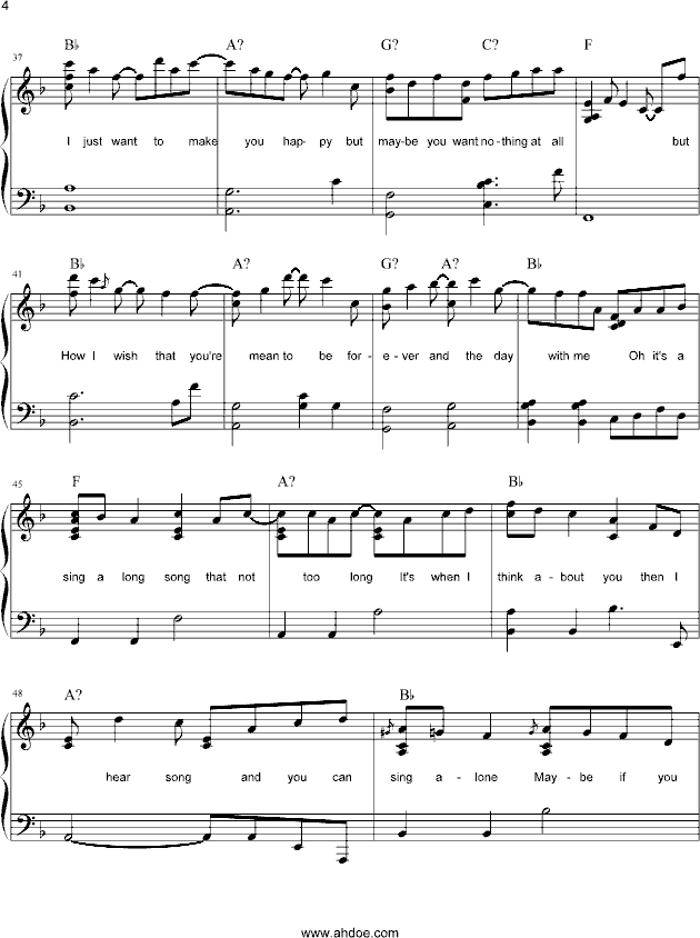 Singalongsong钢琴曲谱（图3）