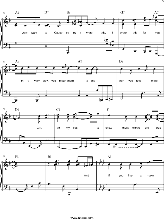Singalongsong钢琴曲谱（图4）
