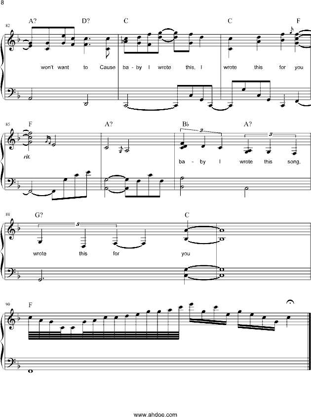 Singalongsong钢琴曲谱（图7）