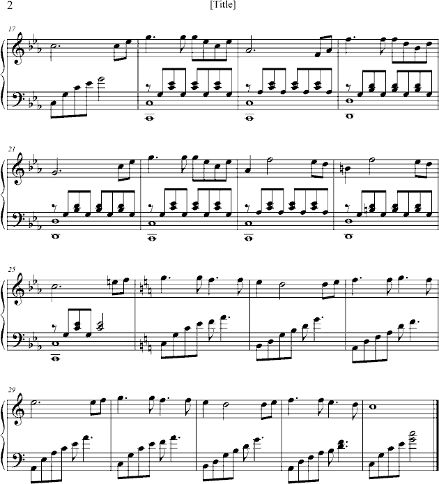 天域之梦钢琴曲谱（图2）