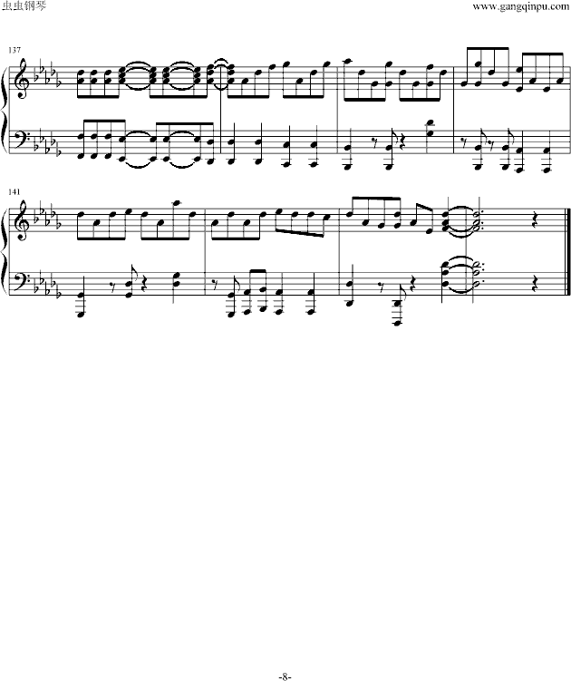 All of  me钢琴曲谱（图8）