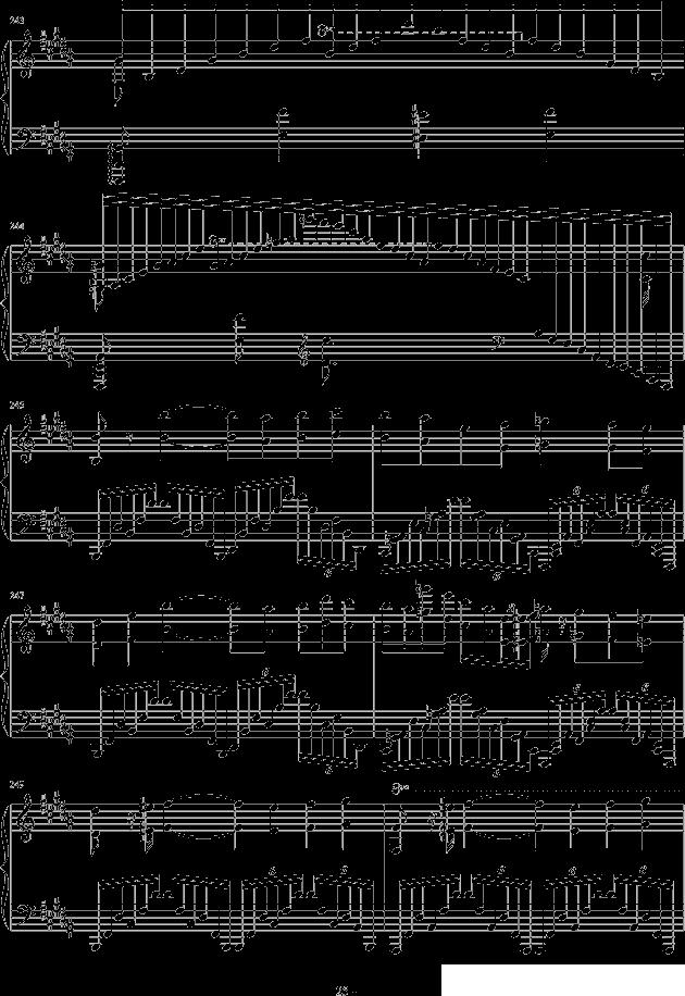 诺玛的回忆钢琴曲谱（图25）