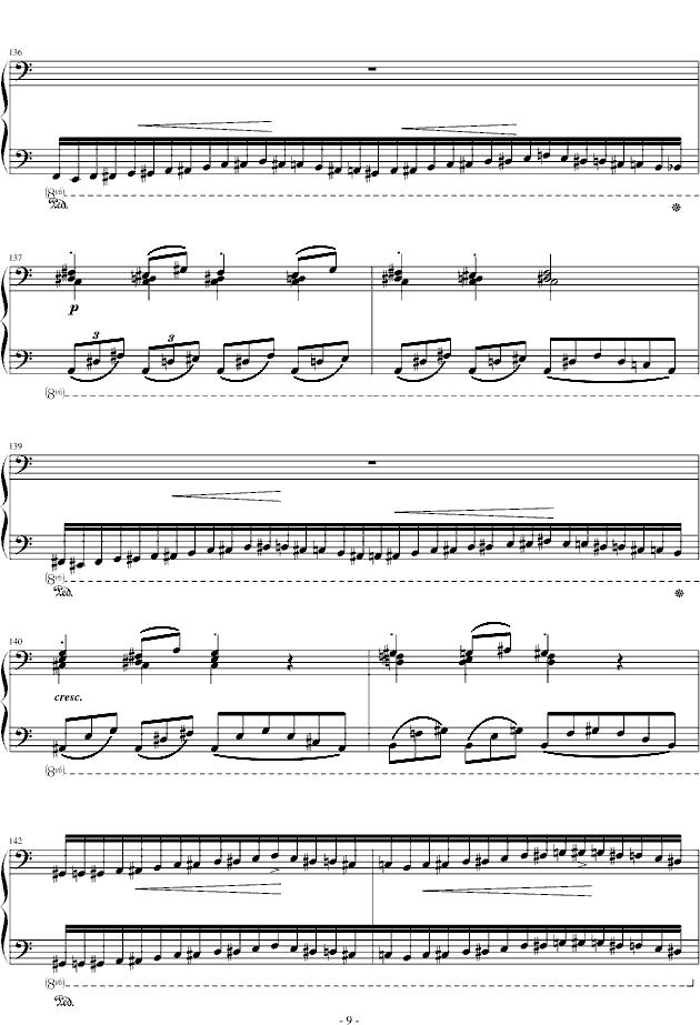 拉科奇进行曲（匈牙利狂想曲15号）钢琴曲谱（图9）