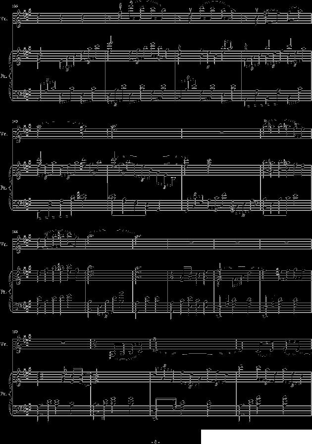 A小调舞曲（For Piano And Violin）钢琴曲谱（图8）