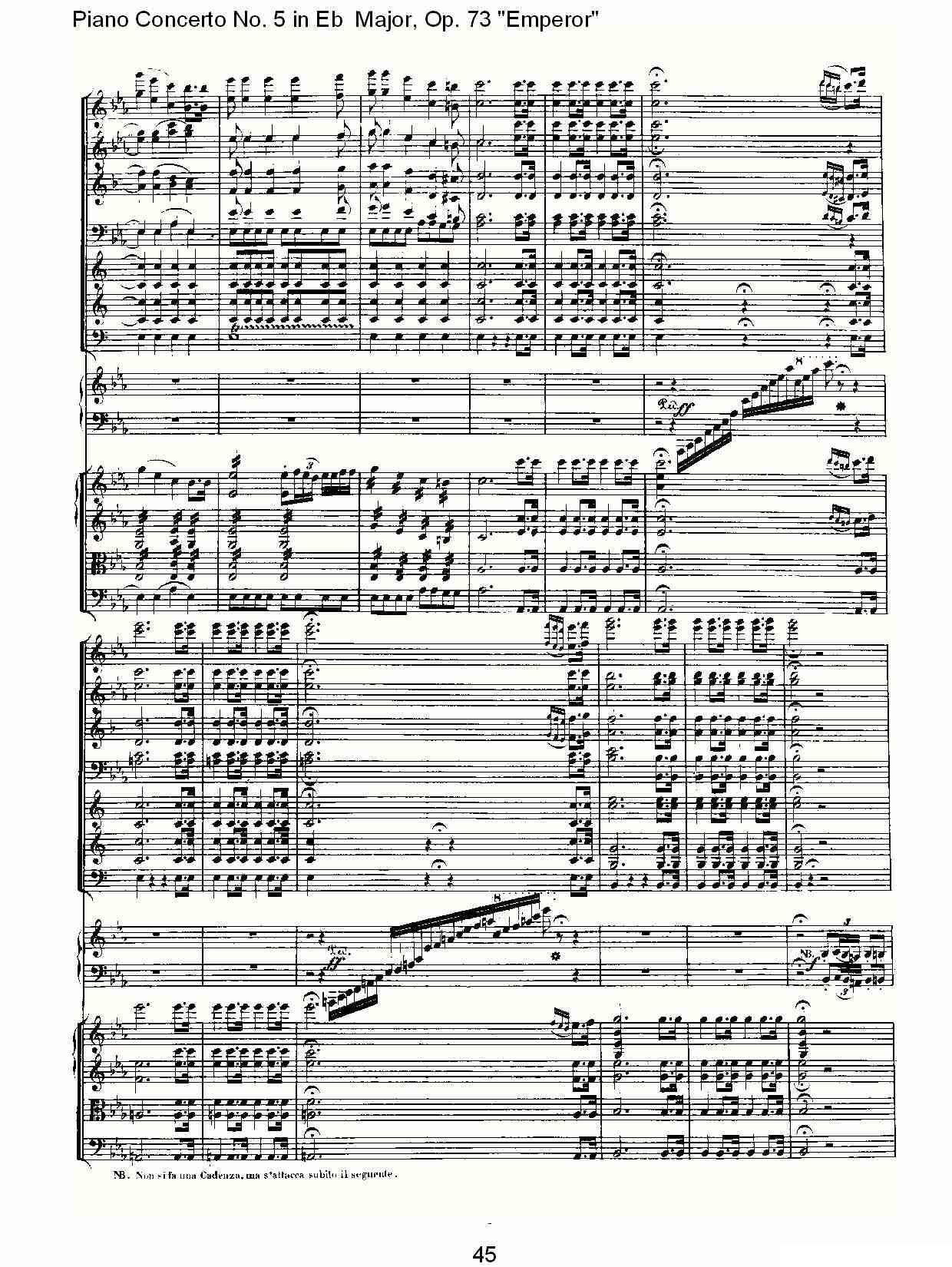Eb大调钢琴第五协奏曲 Op.73“皇帝” 第一乐章（二）钢琴曲谱（图15）