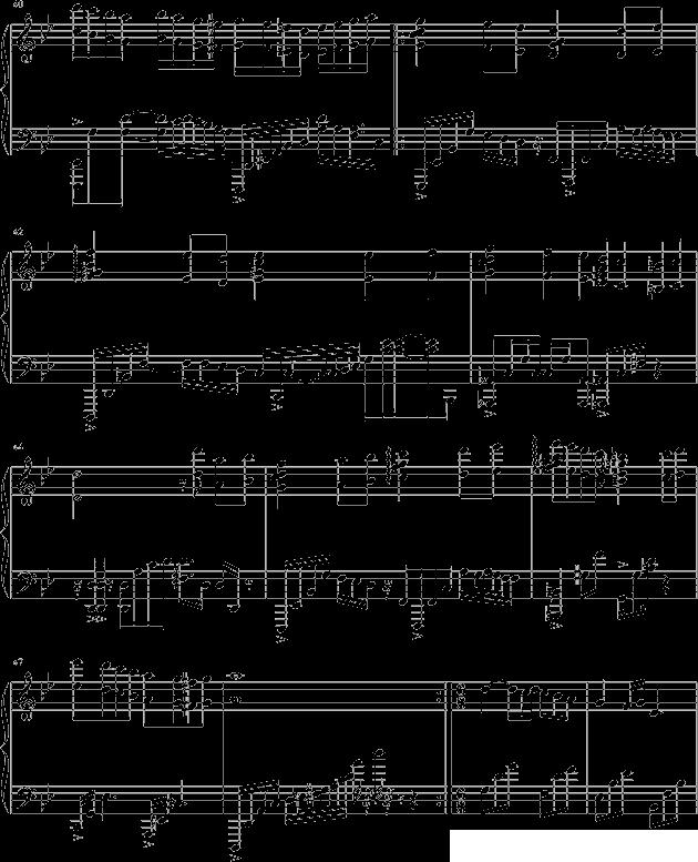 JONES（久石让）钢琴曲谱（图4）