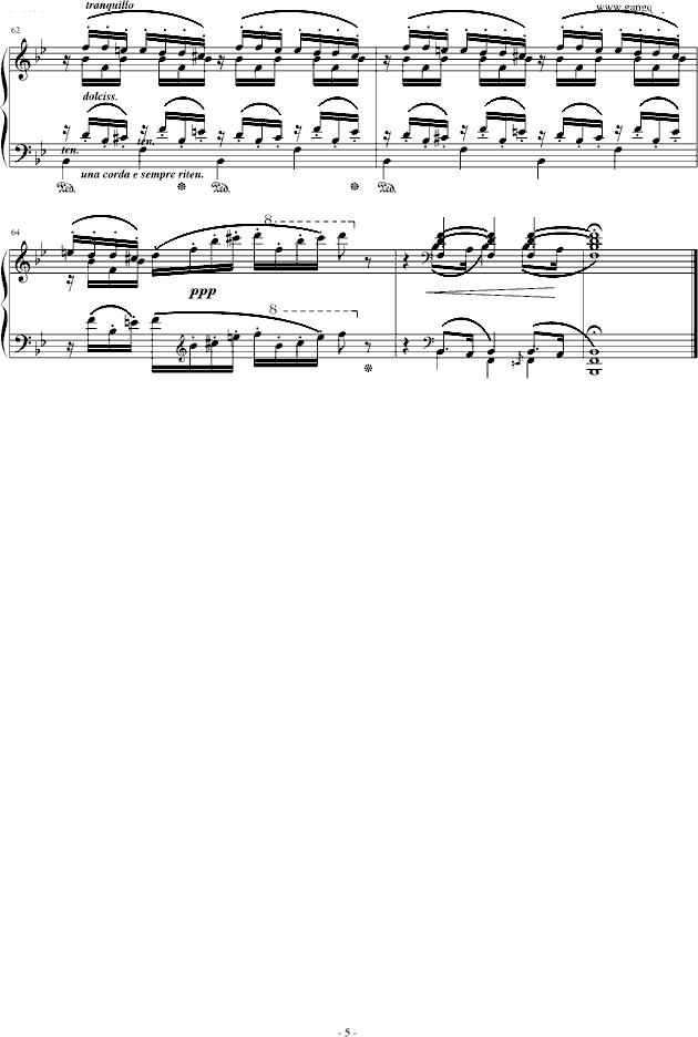 匈牙利狂想曲第3号钢琴曲谱（图5）