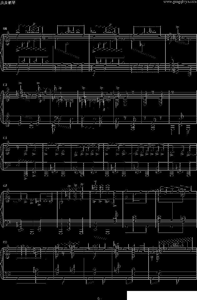 Danse Espagnole钢琴曲谱（图6）