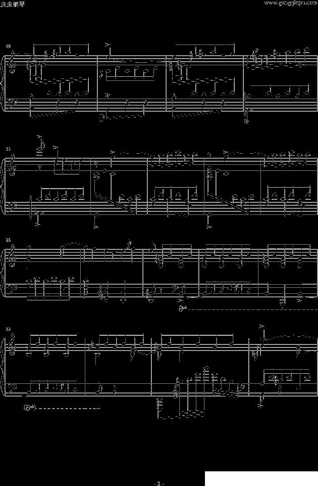 Danse Espagnole钢琴曲谱（图2）