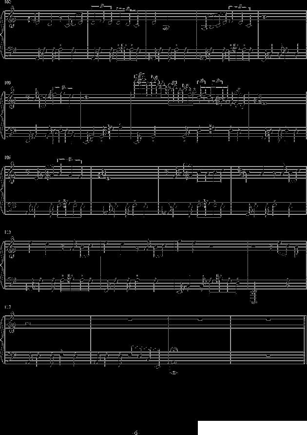 疯狂的法老钢琴曲谱（图6）