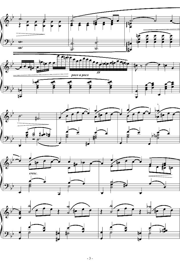 G minor Ballade（G小调叙事曲 [版本一]）钢琴曲谱（图3）