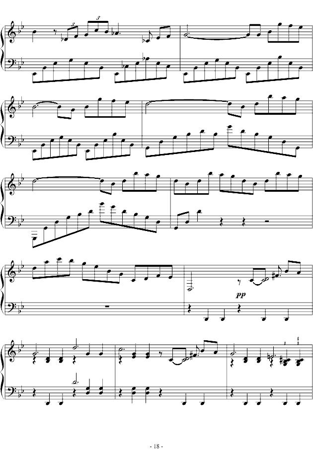 G minor Ballade（G小调叙事曲 [版本一]）钢琴曲谱（图18）