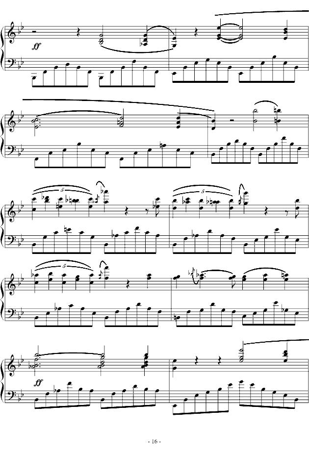 G minor Ballade（G小调叙事曲 [版本一]）钢琴曲谱（图16）