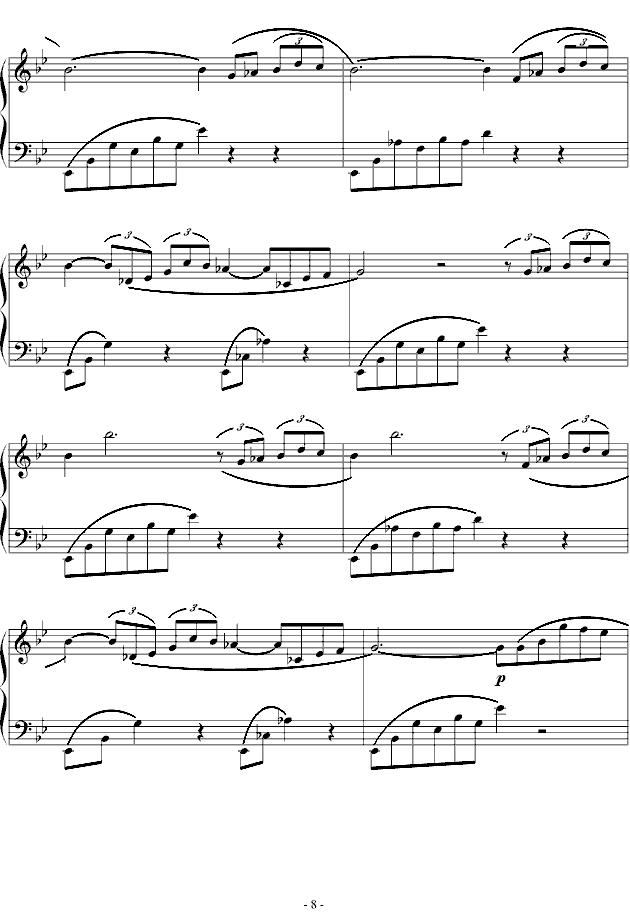 G minor Ballade（G小调叙事曲 [版本一]）钢琴曲谱（图8）
