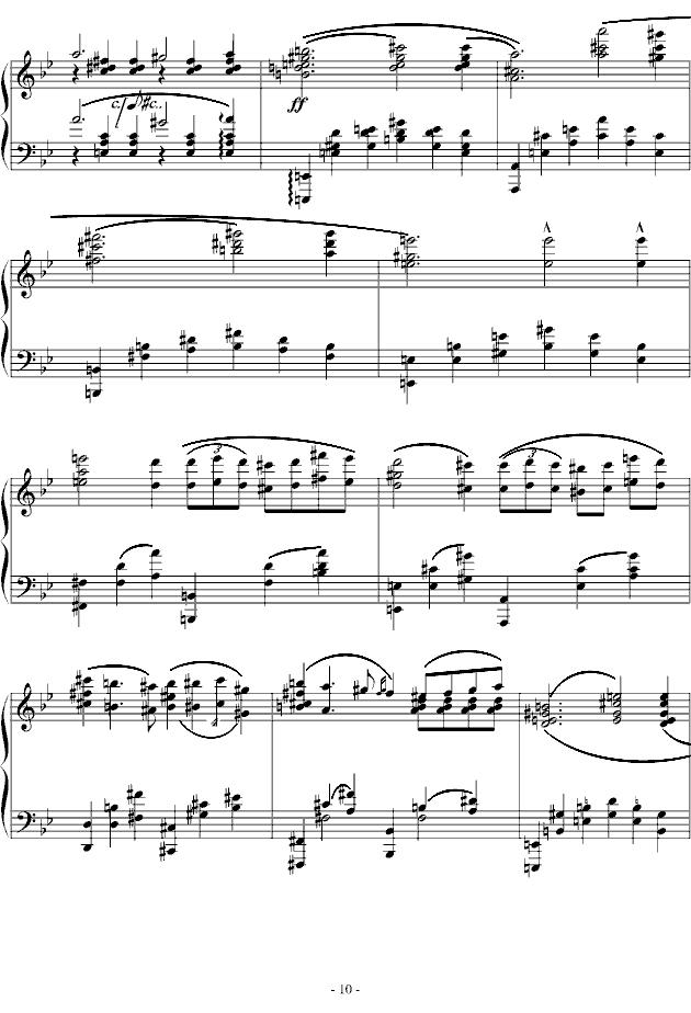 G minor Ballade（G小调叙事曲 [版本一]）钢琴曲谱（图10）