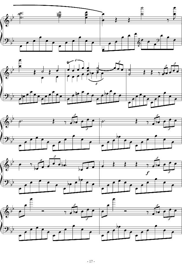 G minor Ballade（G小调叙事曲 [版本一]）钢琴曲谱（图17）