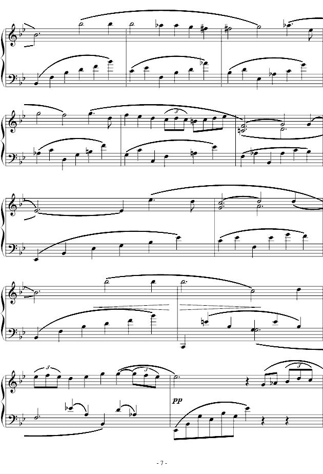 G minor Ballade（G小调叙事曲 [版本一]）钢琴曲谱（图7）