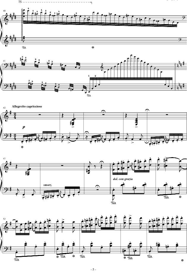 匈牙利狂想曲第10号钢琴曲谱（图5）