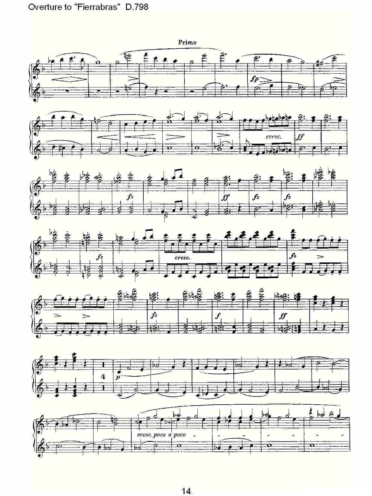 Overture to钢琴曲谱（图14）