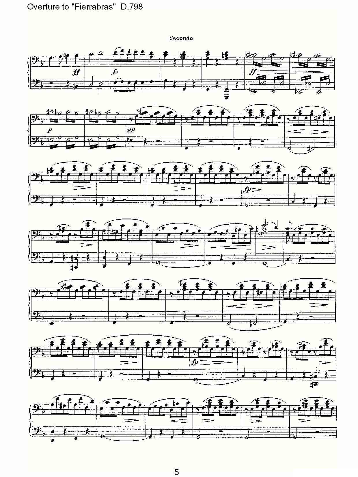 Overture to钢琴曲谱（图5）