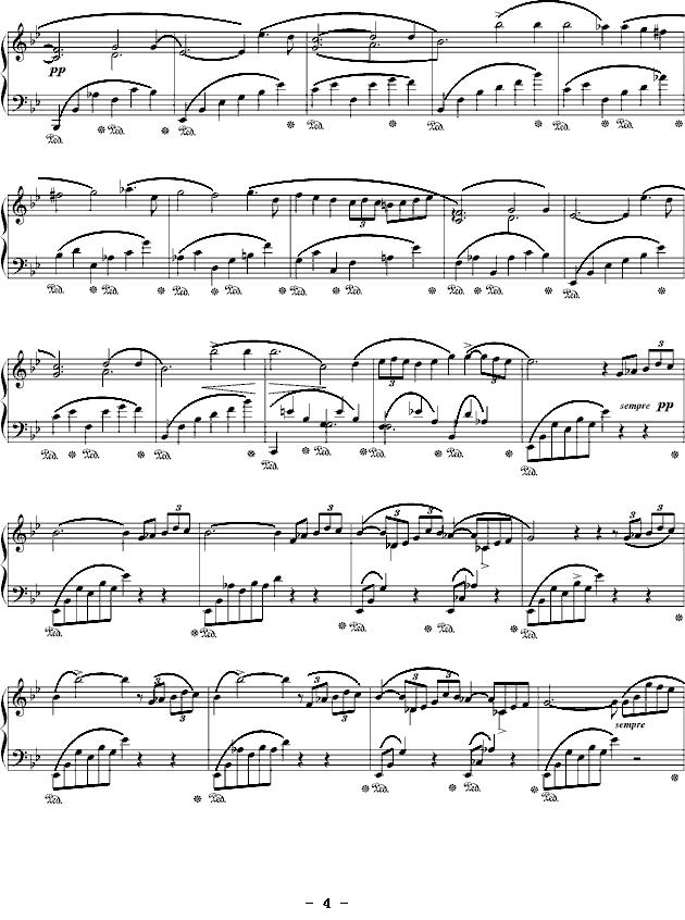 G minor Ballade（G小调叙事曲 [版本二]）钢琴曲谱（图4）