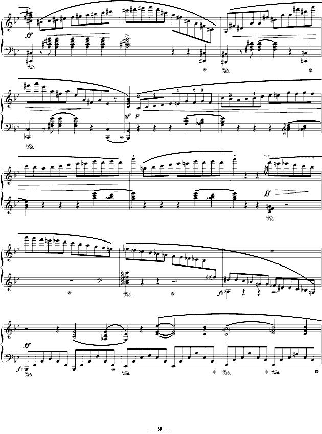 G minor Ballade（G小调叙事曲 [版本二]）钢琴曲谱（图9）