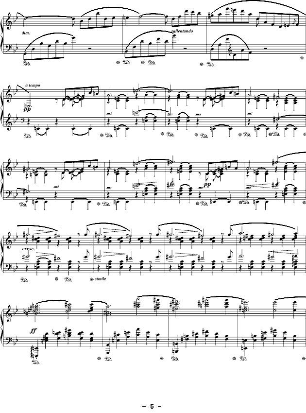G minor Ballade（G小调叙事曲 [版本二]）钢琴曲谱（图5）