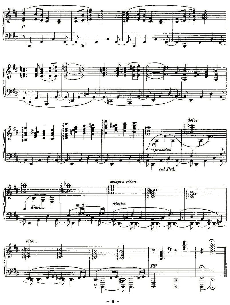Ballades（勃拉姆斯4首叙事曲）钢琴曲谱（图9）