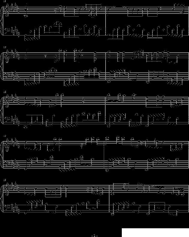 恋的感觉钢琴曲谱（图2）