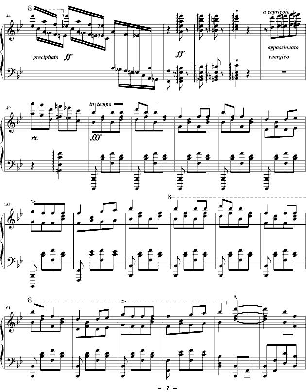 香槟之歌钢琴曲谱（图7）