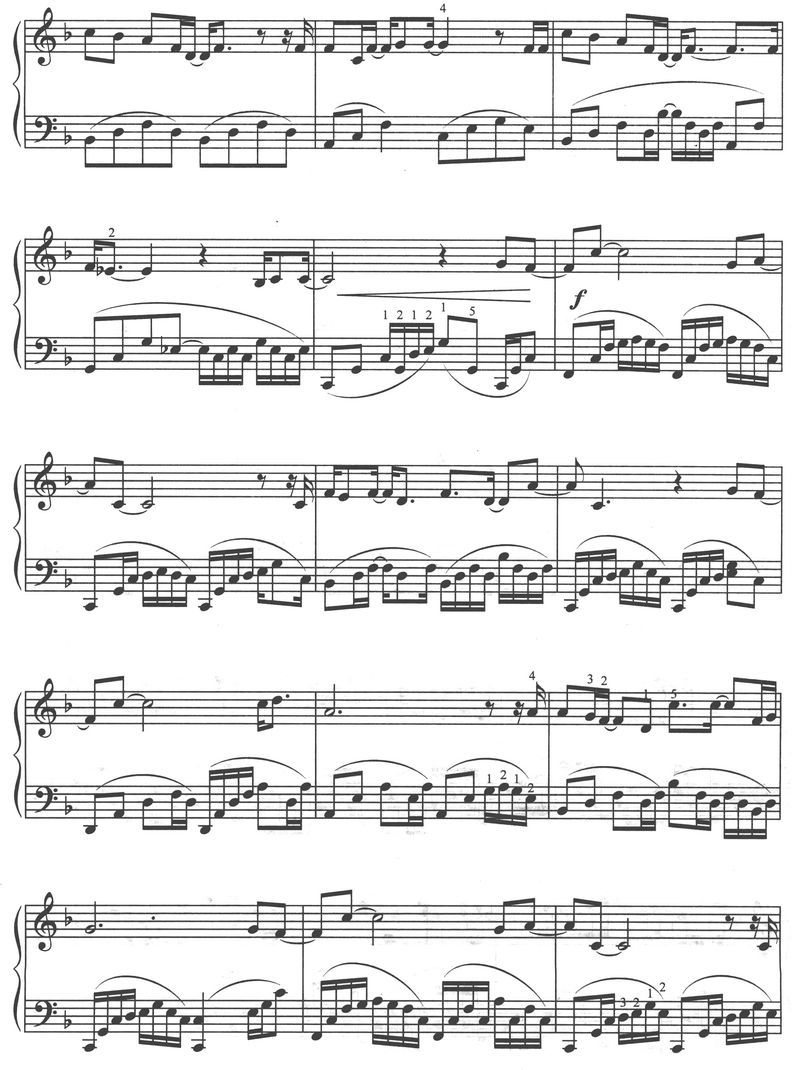 无果花钢琴曲谱（图2）