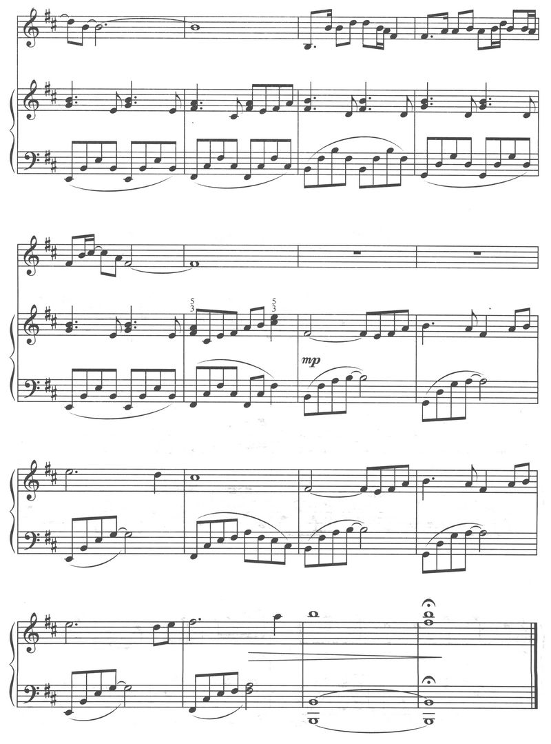 月亮之上钢琴曲谱（图5）